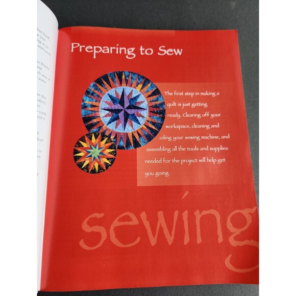 1988 Quick Strip Jorgenson Double Wedding Ring Quilt Acrylic Templates + Book - Picture 15 of 16